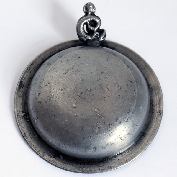 Lot 0480 | Four Vintage French Pewter One-Handle Wine Tasting Bowls (Tastevins)