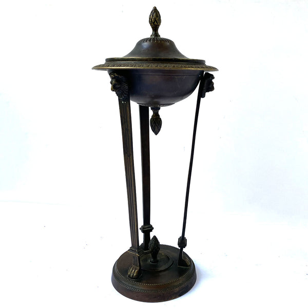 French Grand Tour Bronze Urn Incense Burner (Table Athenienne), after the Antique
