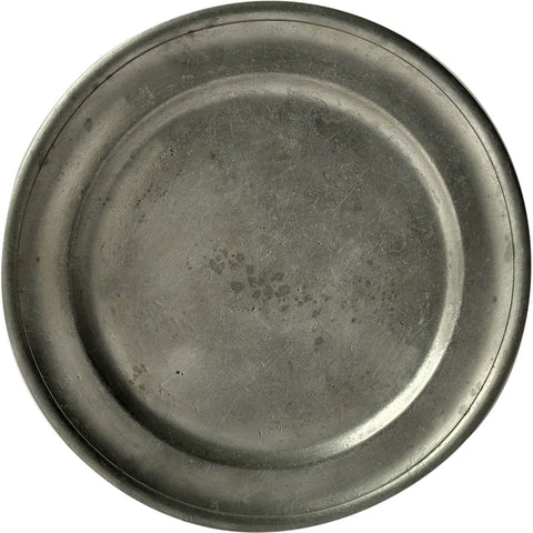 American Thomas Danforth II Middletown Connecticut Pewter Plate