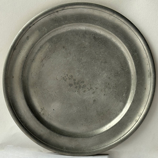 American Thomas Danforth II Middletown Connecticut Pewter Plate