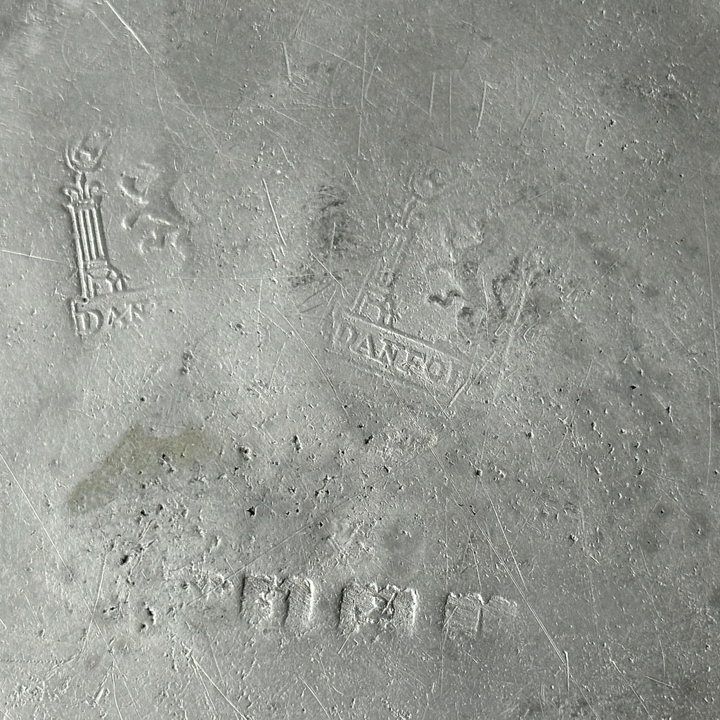 Danforth Ii American Thomas Danforth II Middletown Connecticut Pewter Plate
