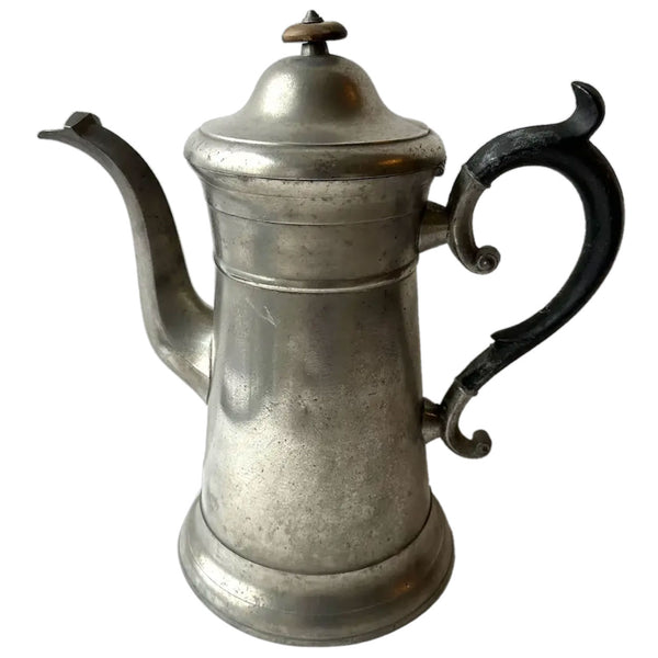 Lot 0387 | American Pewter Tea and Coffee Pots (3 pieces)