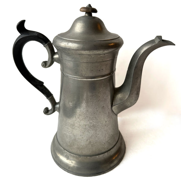 Lot 0387 | American Pewter Tea and Coffee Pots (3 pieces)
