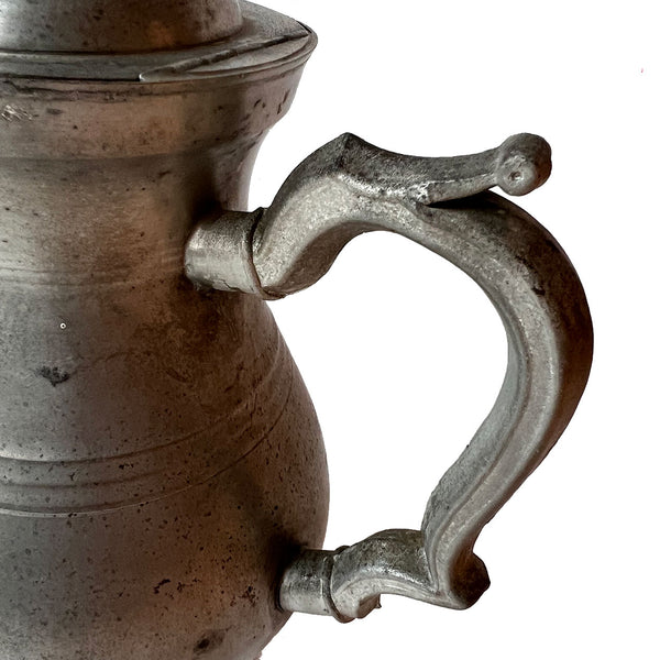 American Pewter Pear-Form Coffee Pot