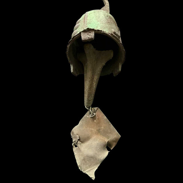 [RESERVED] American PAOLO SOLERI Verdigris Bronze Wind Chime