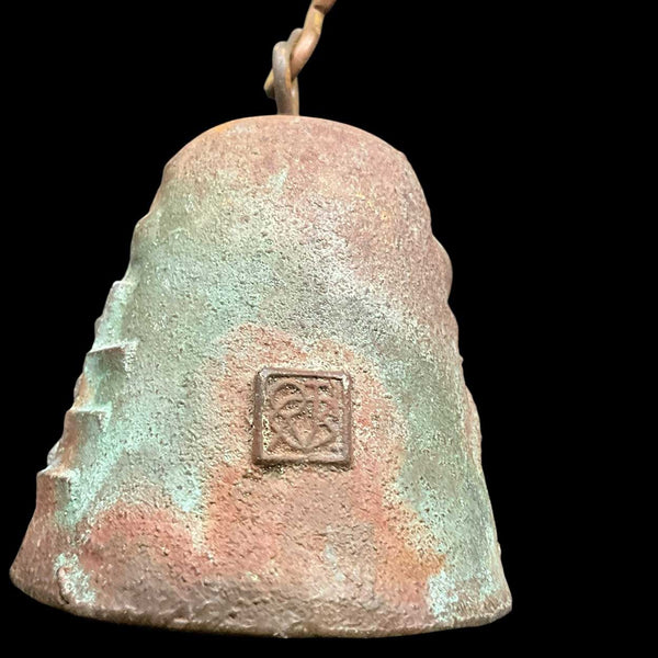 [RESERVED] American PAOLO SOLERI Verdigris Bronze Wind Chime