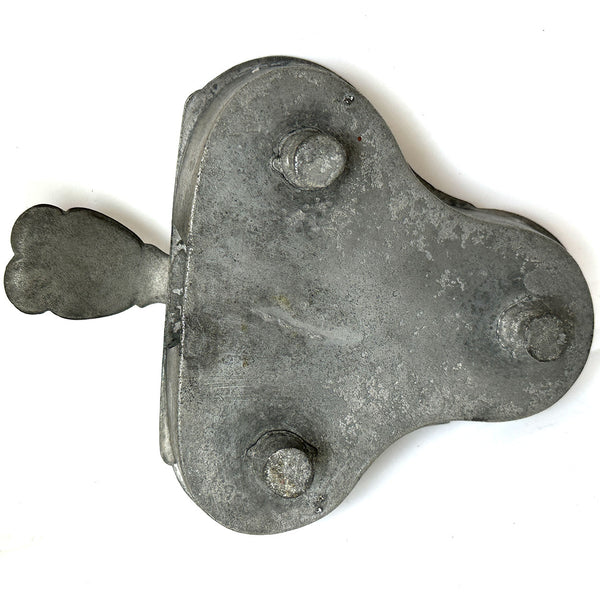 French Pewter Standish Inkwell