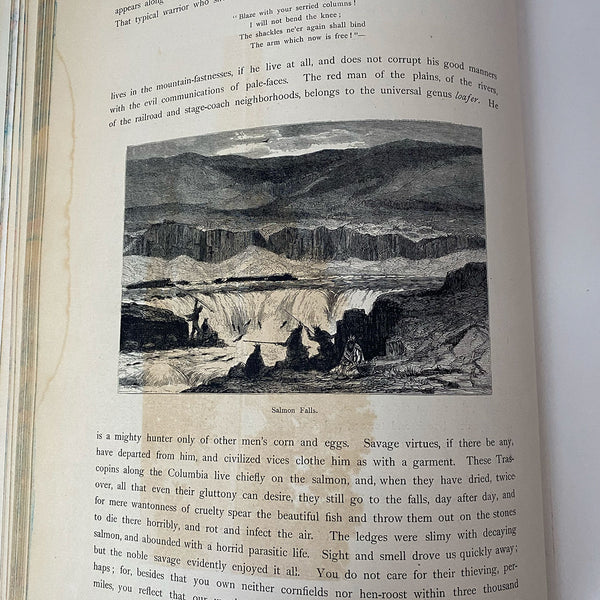 Assembled Set Two Volumes: Picturesque America by Editor William Cullen Bryant