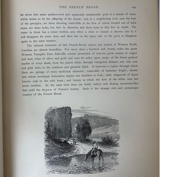 Assembled Set Two Volumes: Picturesque America by Editor William Cullen Bryant