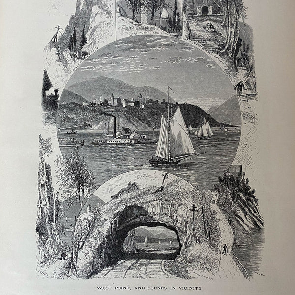 Assembled Set Two Volumes: Picturesque America by Editor William Cullen Bryant