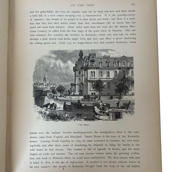 Assembled Set Two Volumes: Picturesque America by Editor William Cullen Bryant