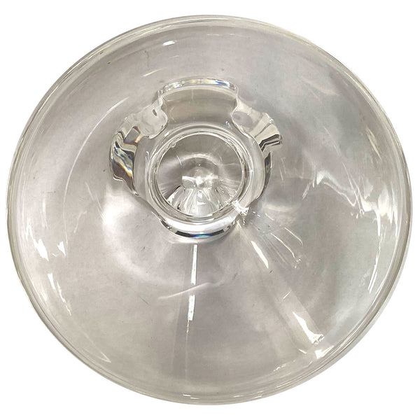 Vintage American Steuben Glass Footed Center Bowl