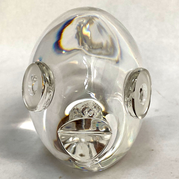 Large Vintage American George L. Thompson for Steuben Crystal Fish