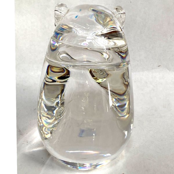 American Katherine de Sousa for Steuben Glass Chipmunk Figurine