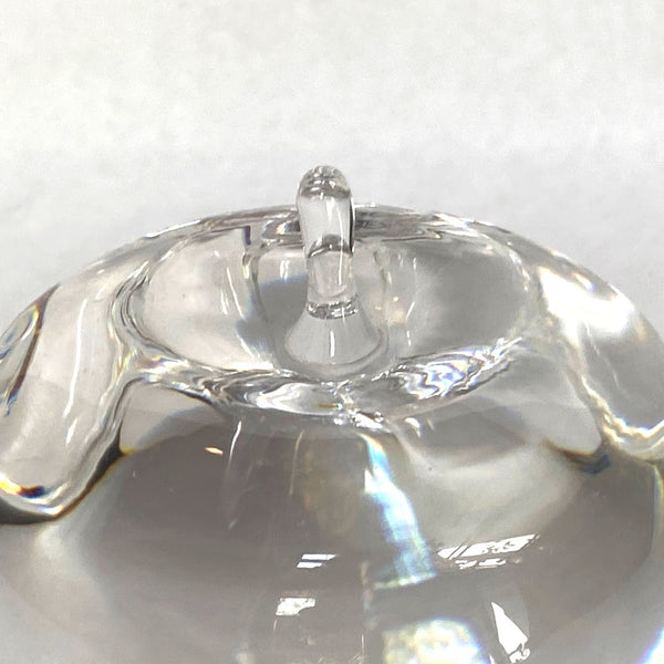 Vintage American Angus McDougall for Steuben Crystal Apple Paperweight