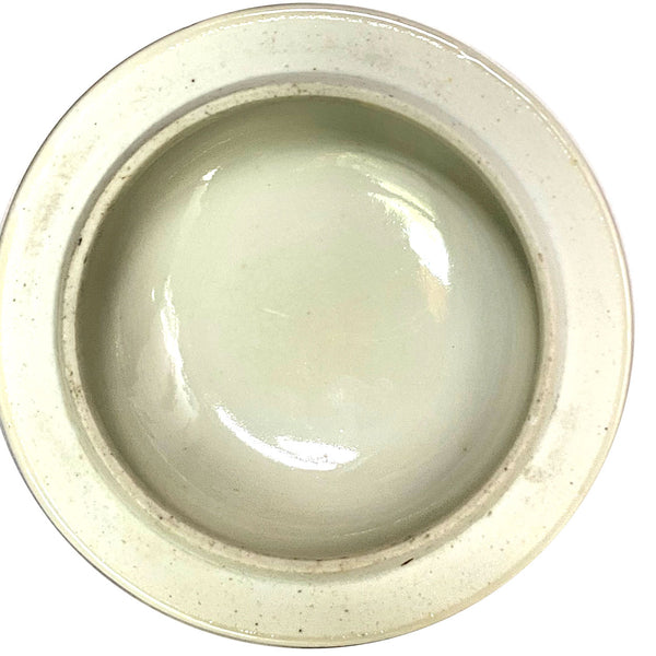 Chinese Export East Indian Company Porcelain Two-Handle Covered Sugar Pot