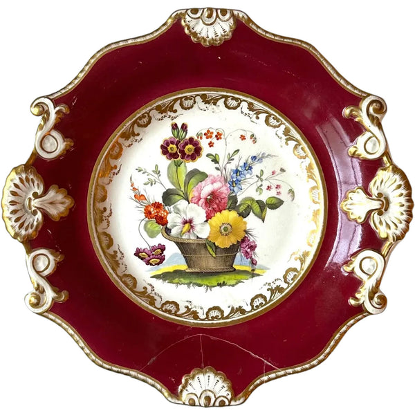 Lot 0471 | Samuel Alcock, Hicks, Meigh & Johnson, Puiforcat Porcelain Chene Royal Plates (8)