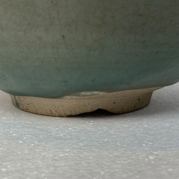 Large Thai Sawankhalok Celadon Stoneware Bowl