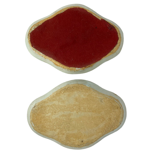 Pair of Chinese Export Qianlong Porcelain Famille Rose Trays