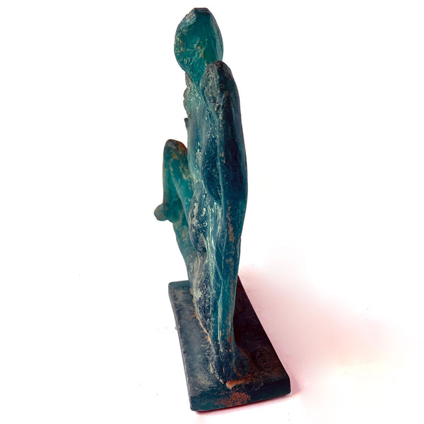 JEAN-PIERRE DE MARCHI for Daum Pate de Verre Glass Sculpture, Baigneuse, 137/150