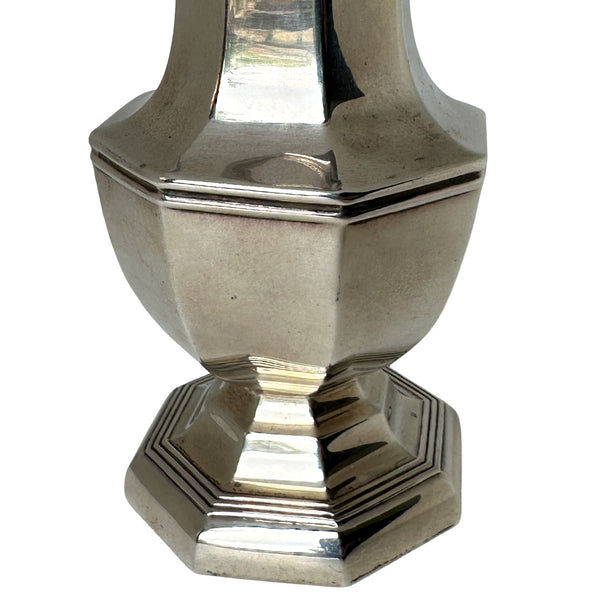 English William Hutton & Sons Sterling Silver Sugar Caster / Muffineer