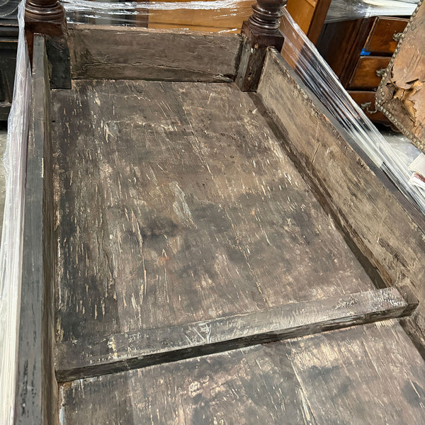 Large Anglo India Rosewood Rectangular Dining / Library Table / Desk