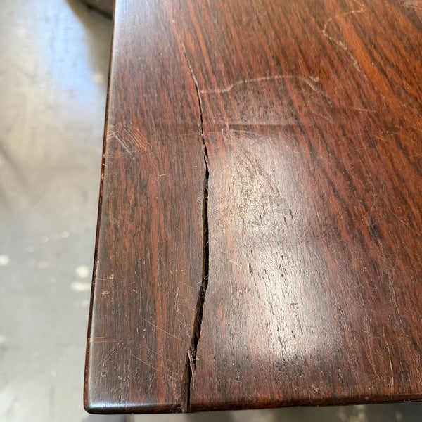 Large Anglo Indian Rosewood Rectangular Dining / Library Table