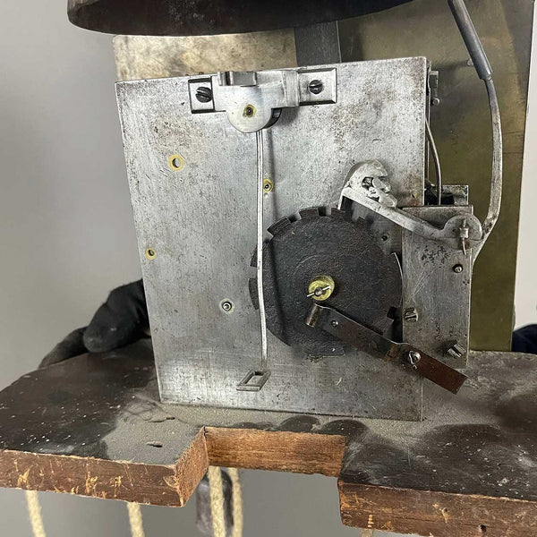 Lot 0060 | French Provincial Oak Tall Case Chateau Clock