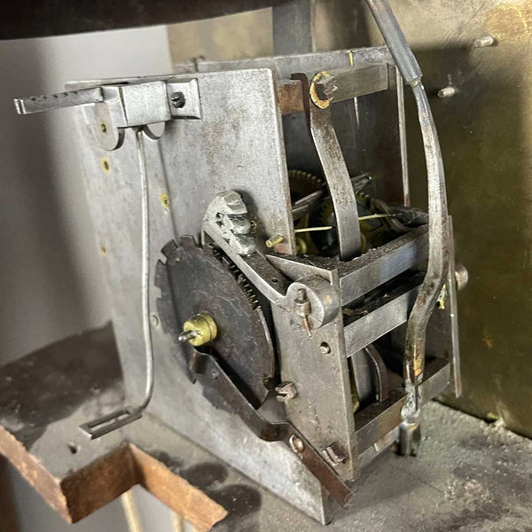 Lot 0060 | French Provincial Oak Tall Case Chateau Clock