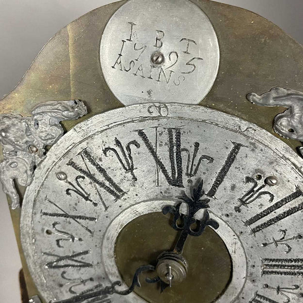 Lot 0060 | French Provincial Oak Tall Case Chateau Clock