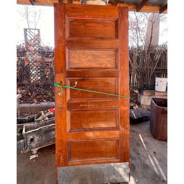 Lot 0448 | Two Vintage American Walnut Panelled Colorado University Single Doors