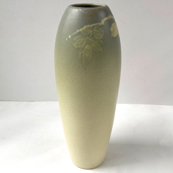 Large American Weller Pottery Hudson Floral Vase
