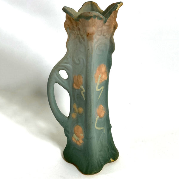 Lot 0389 | American Weller Pottery Etna Mug and Frederick Rhead L'Art Nouveau Vases (3 pieces)