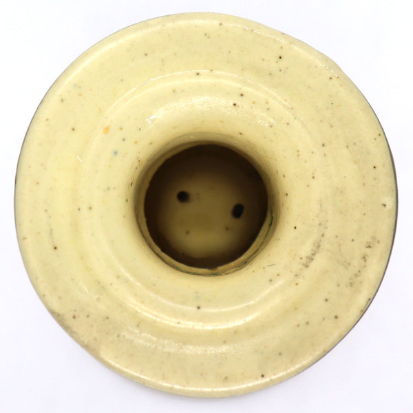 Lot 0400 | Scarce American Weller Pottery Vase and Roseville Candlestick (2)