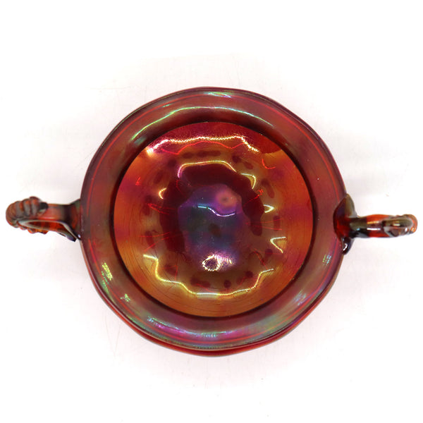 Lot 0411 | American/European Cranberry and Ruby Glass Darner, Jar, Bowl (3 pieces)