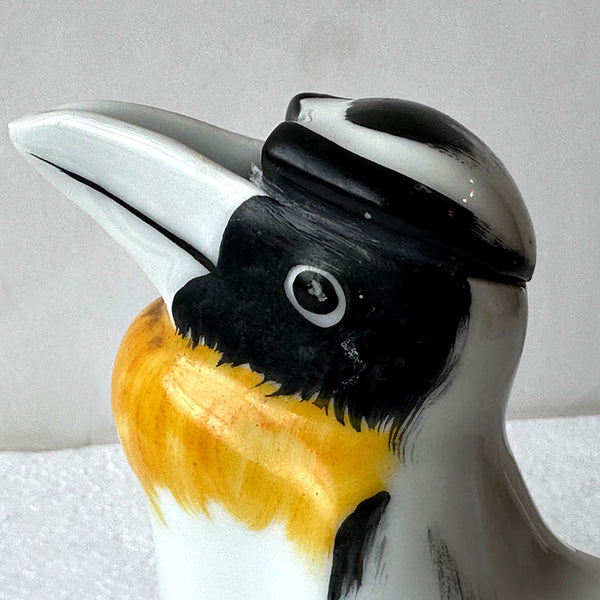 Rare EDOUARD-MARCEL SANDOZ for T. Haviland Limoges Porcelain Penguin Teapot