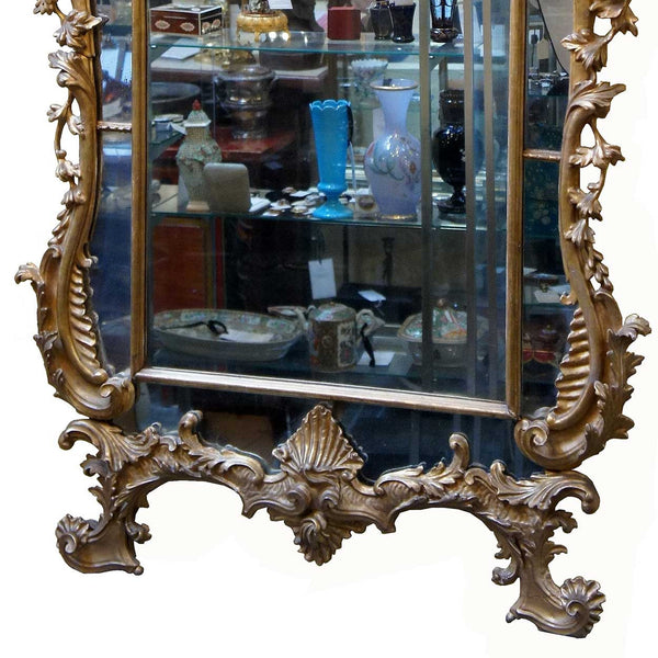 Important Italian Rococo 18th century Giltwood Mirror