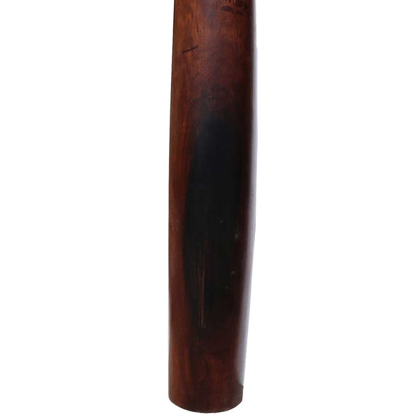 Rare Large Solid Rosewood Brass Banded Pillar (7 available)