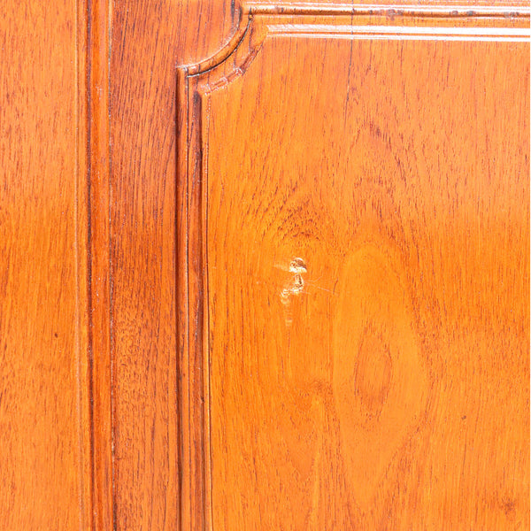 Large Anglo Indian Solid Teak Double Door with Frame