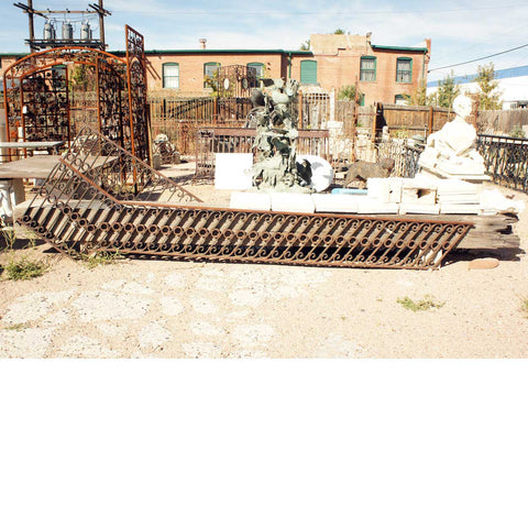 Large American Victorian Solid Pine Architectural Beam