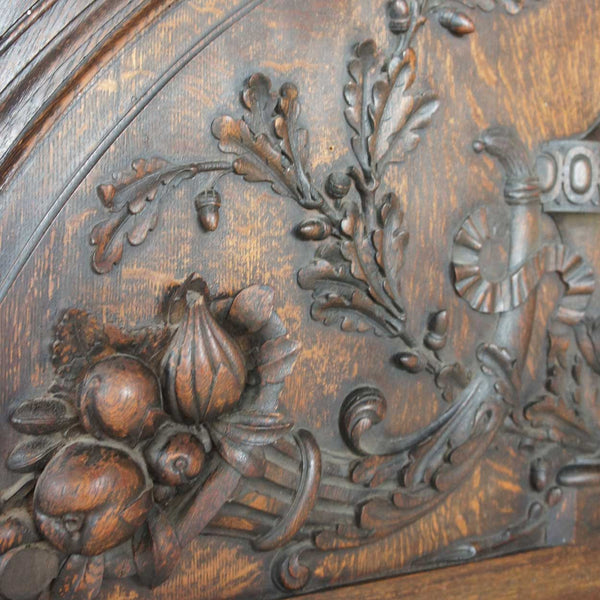 Argentine Oak Door Lintel from the Jockey Club of Buenos Aires