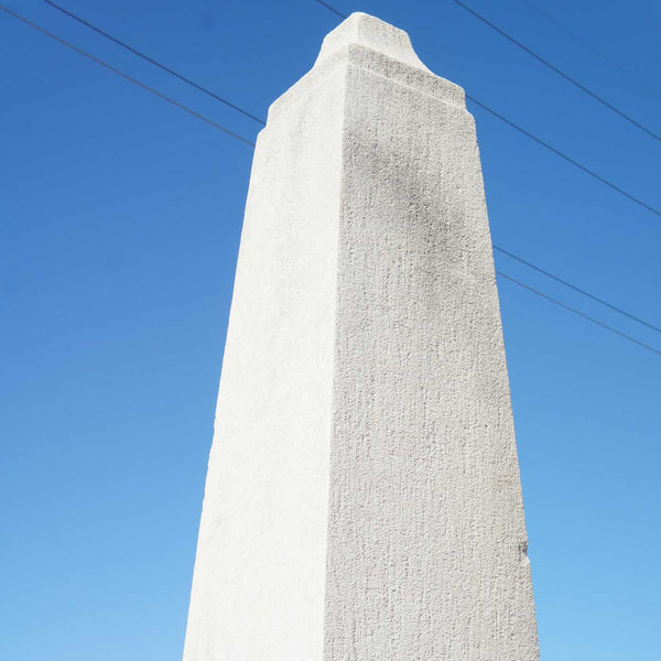 American Neoclassical Limestone Architectural Chicago Riverwalk Obelisk