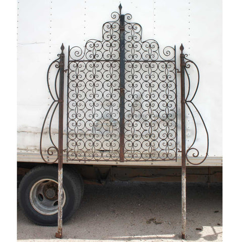 STOLEN ➳ Pair Spanish Wrought Iron Gates