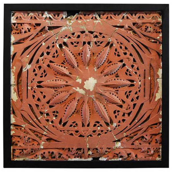 American LOUIS SULLIVAN Designed Garrick Theater Plaster Architectural Panel