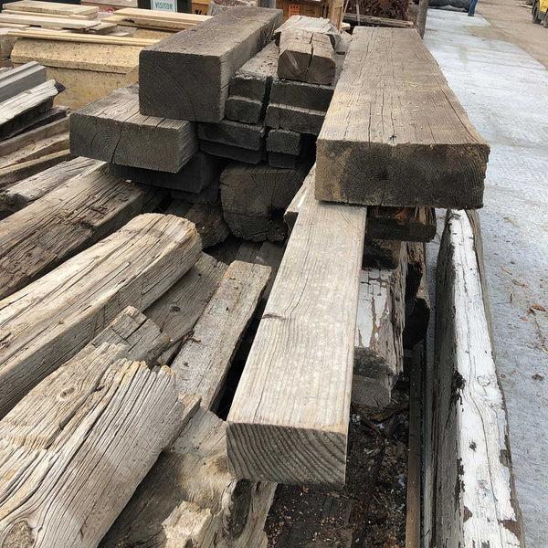 Hand Hewn Pine, Oak and Teak Architectural Beams (Sold separately)