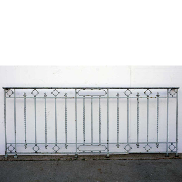 French Painted Wrought Iron Balcony