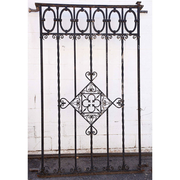 Argentine Hand Forged Iron Window Grille Panel (Reja)