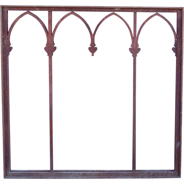 American Wrought Iron Mountain States Telephone Building Window Grille Frame
