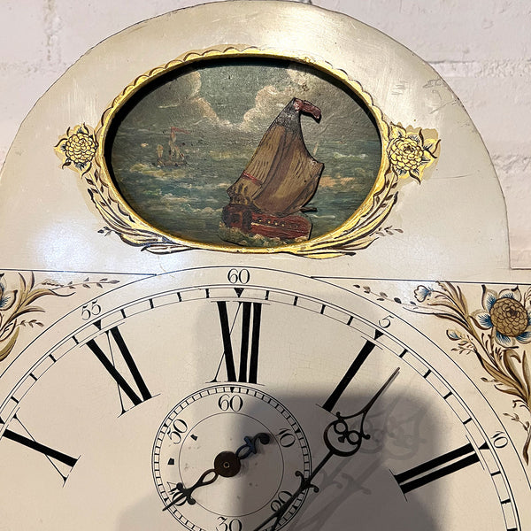 English Georgian James Earnshaw Mahogany Tall Case Clock