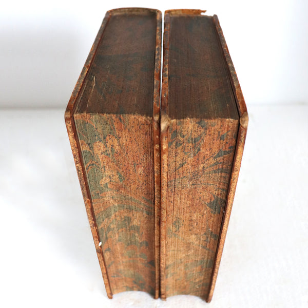 First Edition Set of Two Books: The Works of Beaumont and Fletcher by George Darley